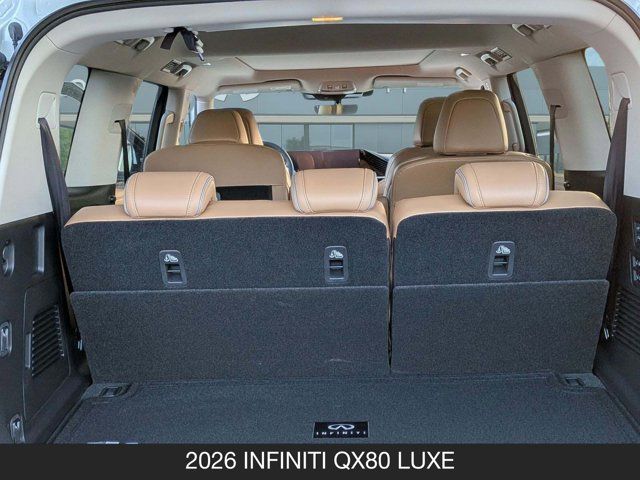 2026 INFINITI QX80 LUXE 2026 INFINITI QX80 LUXE