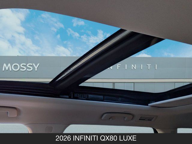 2026 INFINITI QX80 LUXE 2026 INFINITI QX80 LUXE