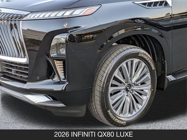 2026 INFINITI QX80 LUXE 2026 INFINITI QX80 LUXE