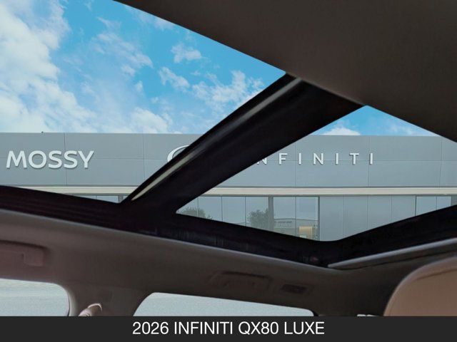 2026 INFINITI QX80 LUXE 2026 INFINITI QX80 LUXE