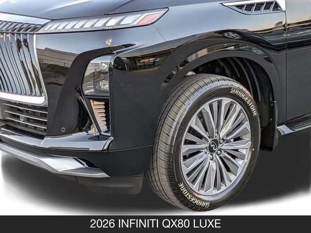 2026 INFINITI QX80 LUXE 2026 INFINITI QX80 LUXE
