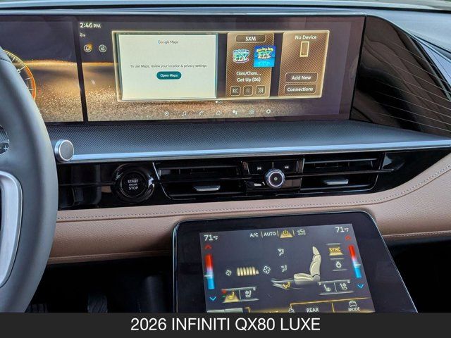 2026 INFINITI QX80 LUXE 2026 INFINITI QX80 LUXE