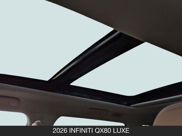 2026 INFINITI QX80 LUXE 2026 INFINITI QX80 LUXE