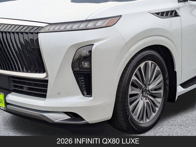 2026 INFINITI QX80 LUXE 2026 INFINITI QX80 LUXE