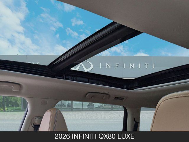 2026 INFINITI QX80 LUXE 2026 INFINITI QX80 LUXE