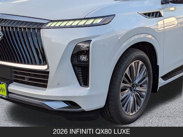 2026 INFINITI QX80 LUXE 2026 INFINITI QX80 LUXE