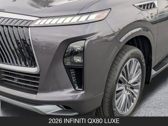 2026 INFINITI QX80 LUXE 2026 INFINITI QX80 LUXE
