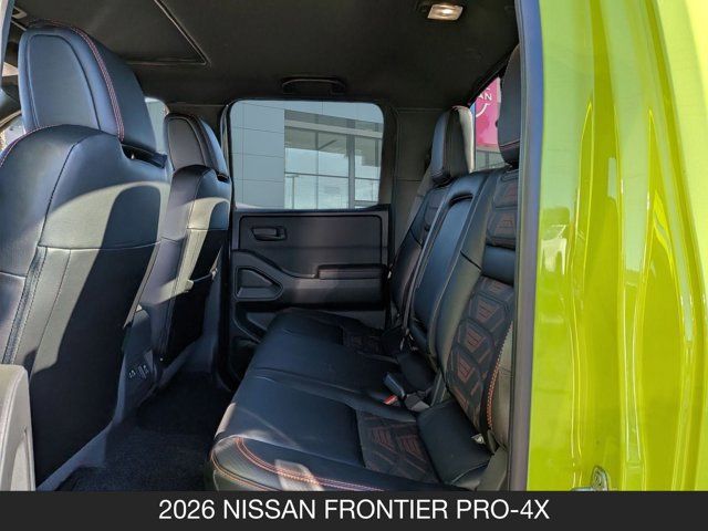 2026 Nissan Frontier PRO-4X 2026 Nissan Frontier PRO-4X