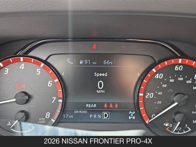 2026 Nissan Frontier PRO-4X 2026 Nissan Frontier PRO-4X