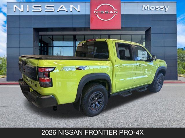 2026 Nissan Frontier PRO-4X 2026 Nissan Frontier PRO-4X