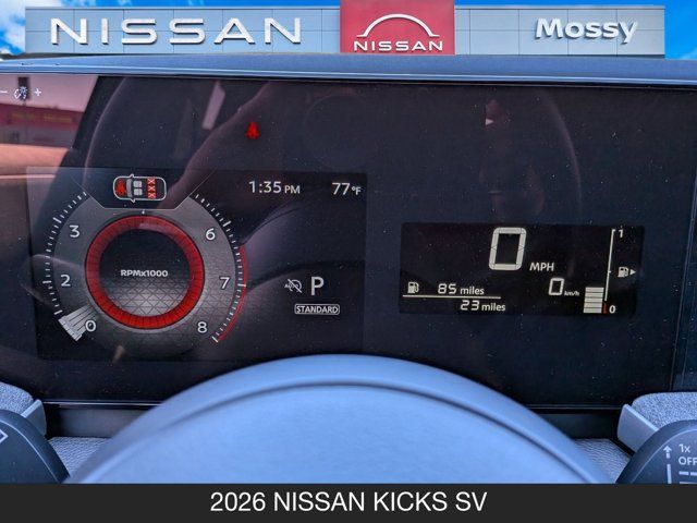 2026 Nissan Kicks SV 2026 Nissan Kicks SV