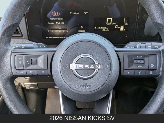2026 Nissan Kicks SV