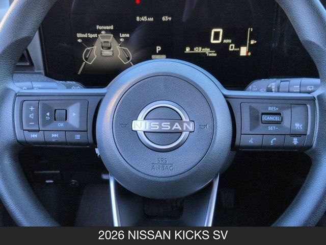 2026 Nissan Kicks SV 2026 Nissan Kicks SV