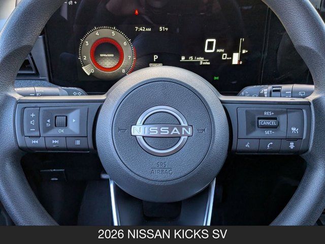 2026 Nissan Kicks SV