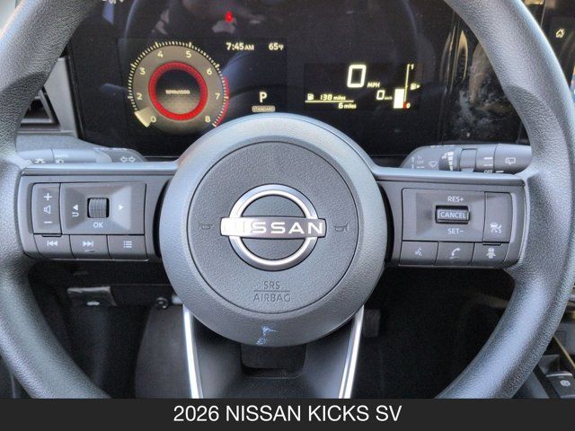 2026 Nissan Kicks SV 2026 Nissan Kicks SV