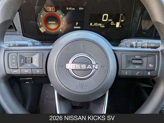 2026 Nissan Kicks SV