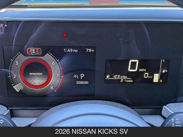 2026 Nissan Kicks SV 2026 Nissan Kicks SV