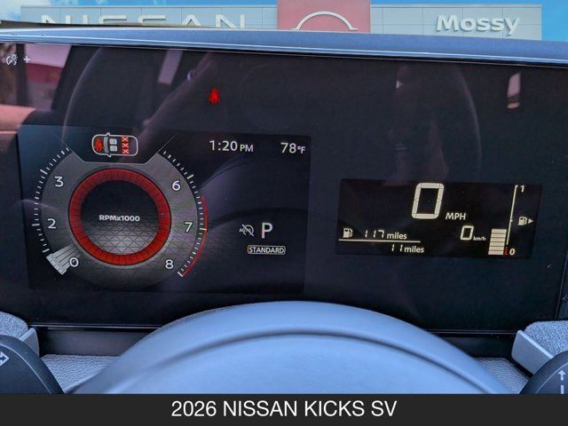 2026 Nissan Kicks SV 2026 Nissan Kicks SV