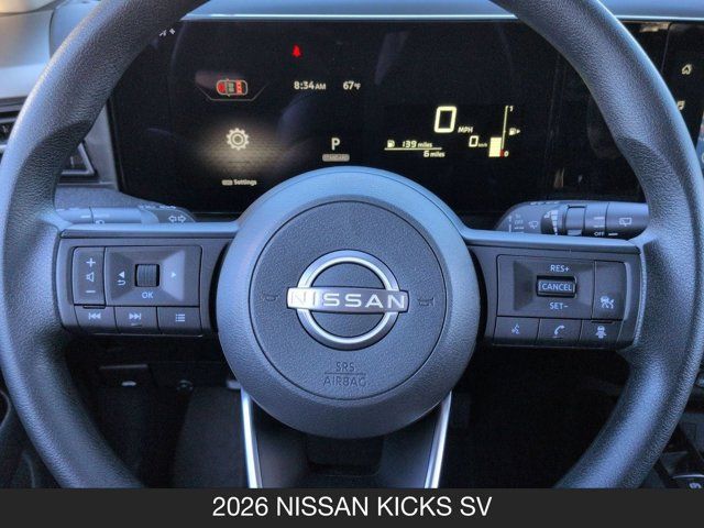 2026 Nissan Kicks SV