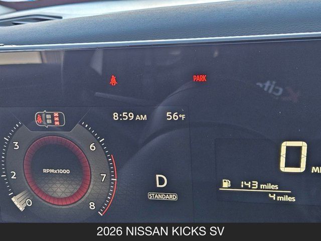 2026 Nissan Kicks SV 2026 Nissan Kicks SV