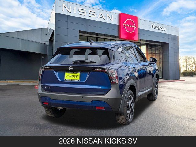 2026 Nissan Kicks SV 2026 Nissan Kicks SV