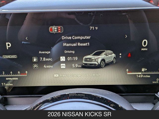 2026 Nissan Kicks SR 2026 Nissan Kicks SR