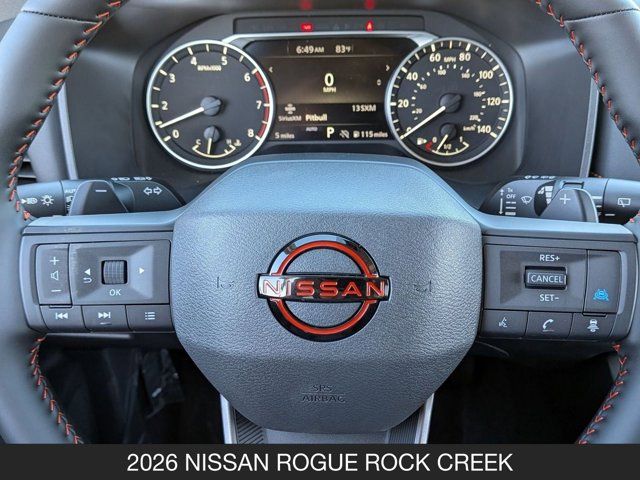 2026 Nissan Rogue Rock Creek 2026 Nissan Rogue Rock Creek