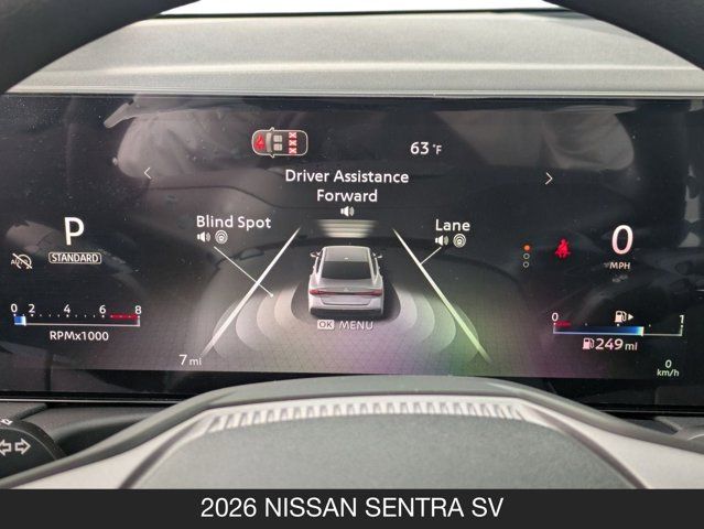 2026 Nissan Sentra SV