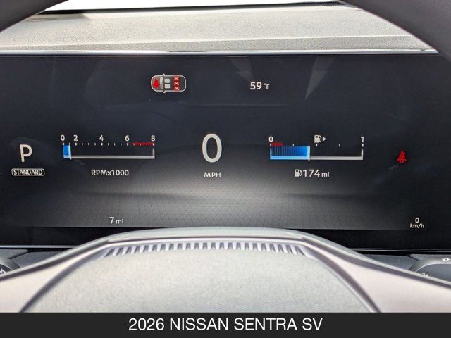 2026 Nissan Sentra SV
