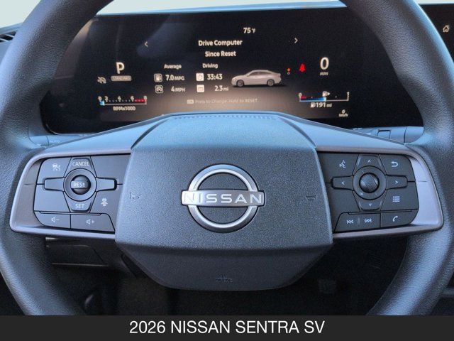 2026 Nissan Sentra SV 2026 Nissan Sentra SV