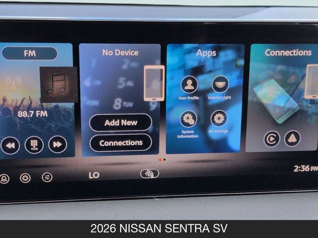 2026 Nissan Sentra SV 2026 Nissan Sentra SV