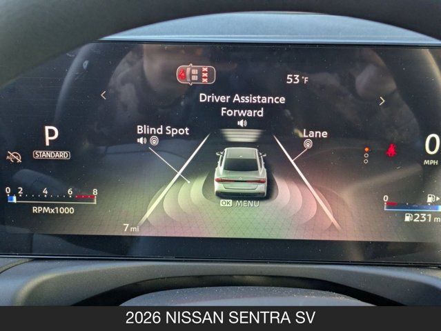 2026 Nissan Sentra SV