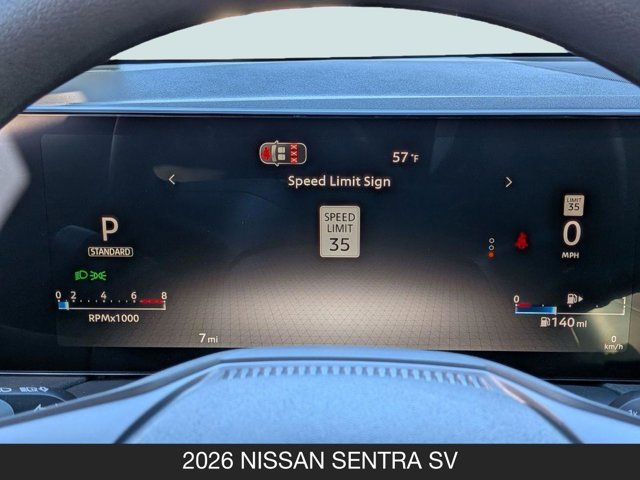 2026 Nissan Sentra SV