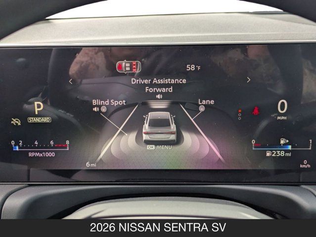 2026 Nissan Sentra SV 2026 Nissan Sentra SV