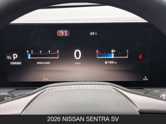 2026 Nissan Sentra SV