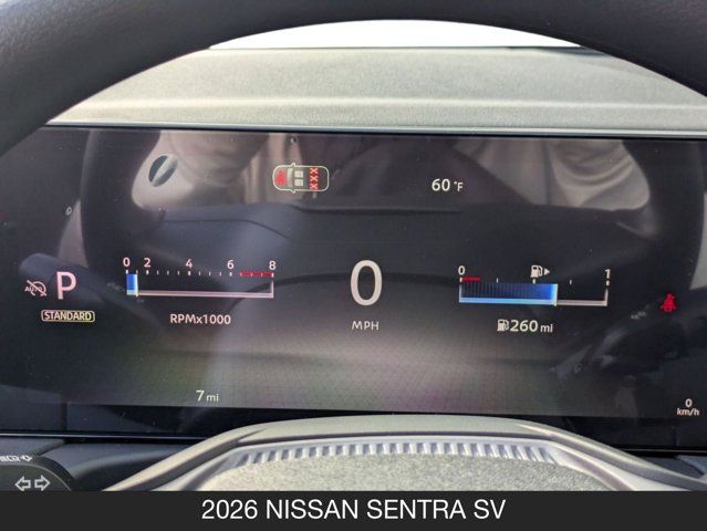2026 Nissan Sentra SV 2026 Nissan Sentra SV