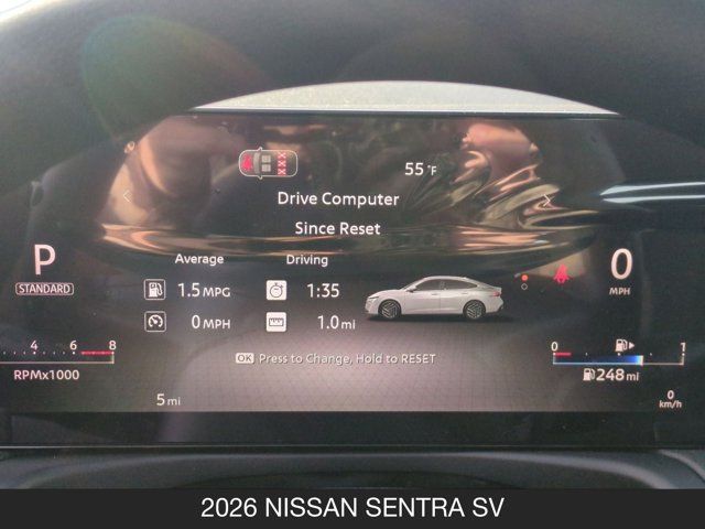 2026 Nissan Sentra SV 2026 Nissan Sentra SV