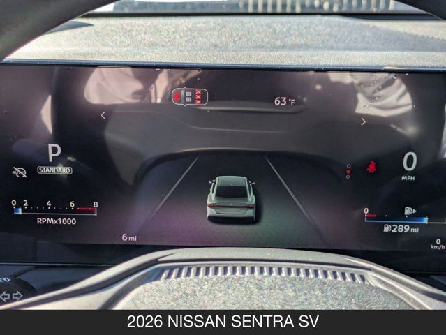 2026 Nissan Sentra SV 2026 Nissan Sentra SV