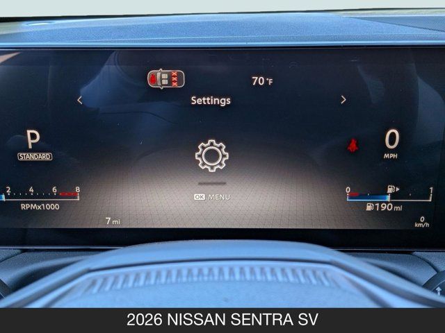 2026 Nissan Sentra SV