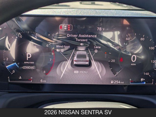 2026 Nissan Sentra SV
