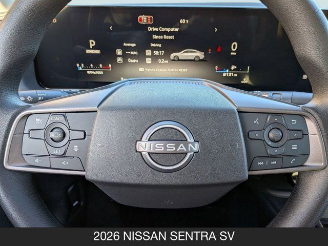 2026 Nissan Sentra SV