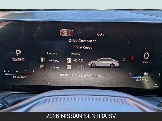 2026 Nissan Sentra SV