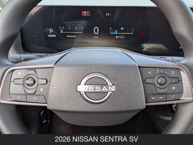 2026 Nissan Sentra SV