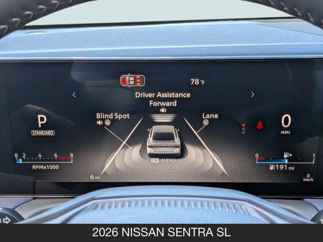 2026 Nissan Sentra SL 2026 Nissan Sentra SL