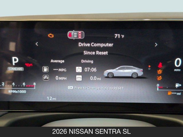 2026 Nissan Sentra SL