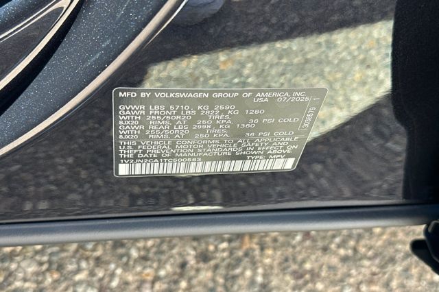 2026 Volkswagen Atlas 2.0T SE w/Technology 2026 Volkswagen Atlas 2.0T SE w/Technology