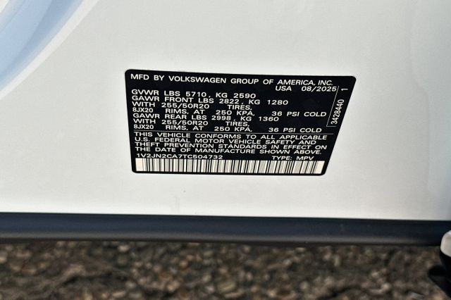 2026 Volkswagen Atlas 2.0T SE w/Technology 2026 Volkswagen Atlas 2.0T SE w/Technology