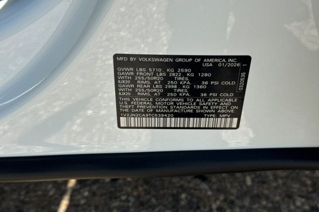 2026 Volkswagen Atlas 2.0T SE w/Technology