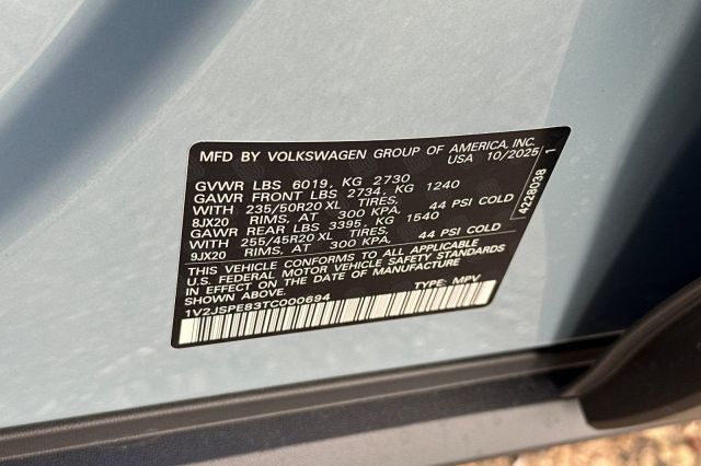 2026 Volkswagen ID.4 Pro S Plus 2026 Volkswagen ID.4 Pro S Plus