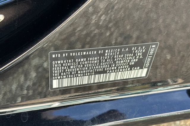 2026 Volkswagen Jetta 1.5T S